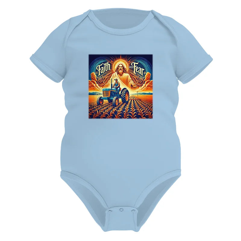 Faith Over Fear 1 - Infant Fine Jersey Bodysuit