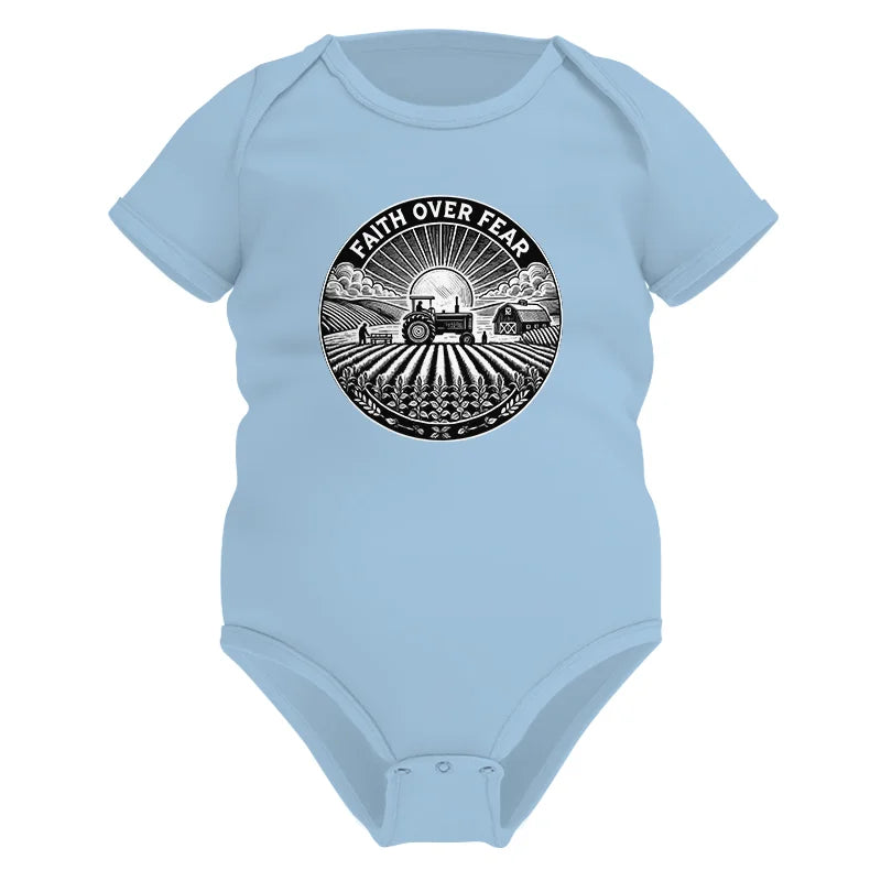 Image of Faith Over Fear - Infant Fine Jersey Bodysuit