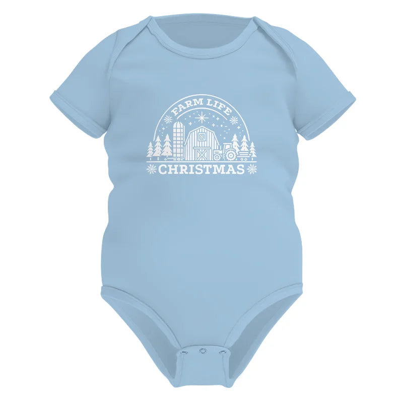 Farm Life Christmas 4 - Infant Fine Jersey Bodysuit