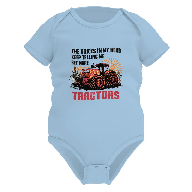 Image of Get More Tractors 10 - Infant Fine Jersey Bodysuit