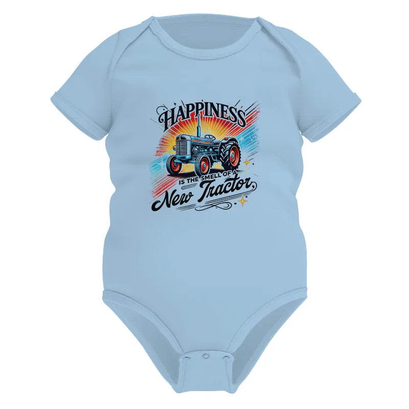 Happiness Is The Smell Of A New Tractor - Infant Fine Jersey Bodysuit