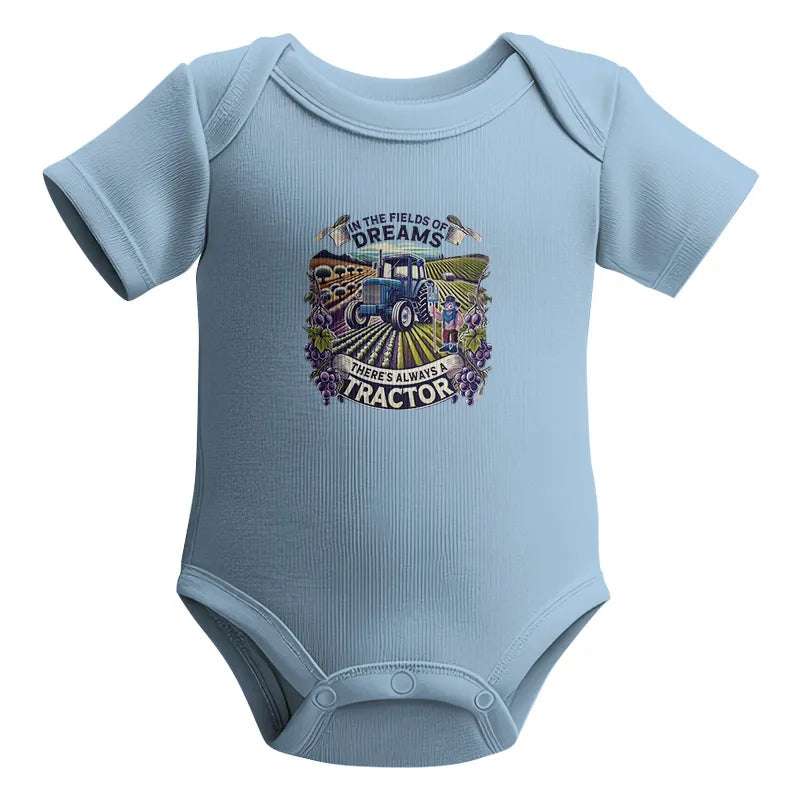 In The Fields Of Dreams There's Always A Tractor 1 - Infant Fine Jersey Bodysuit