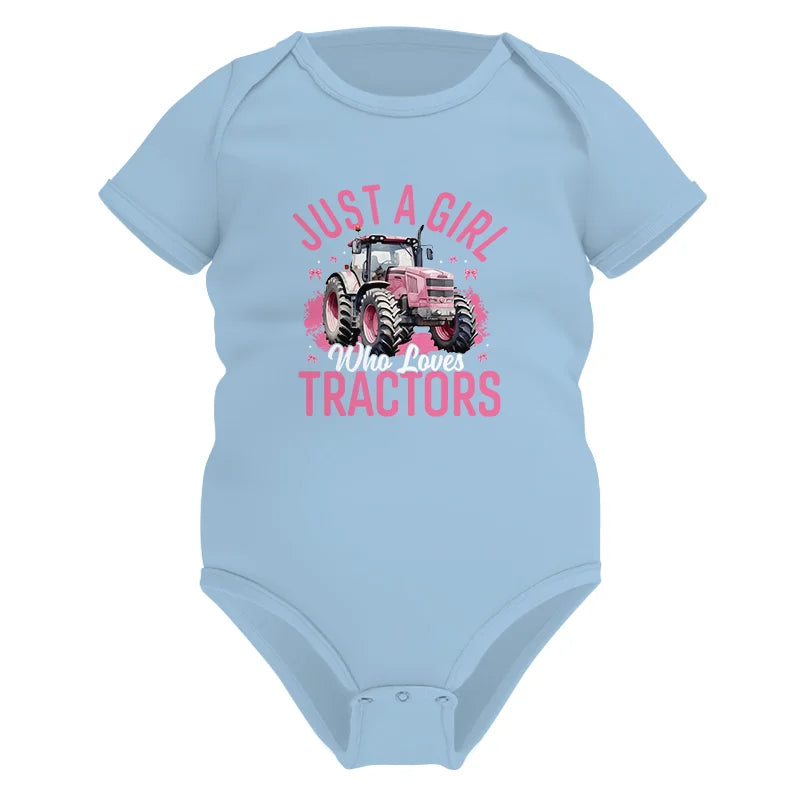 Just A Girl Who Loves Tractors 2 - Infant Fine Jersey Bodysuit