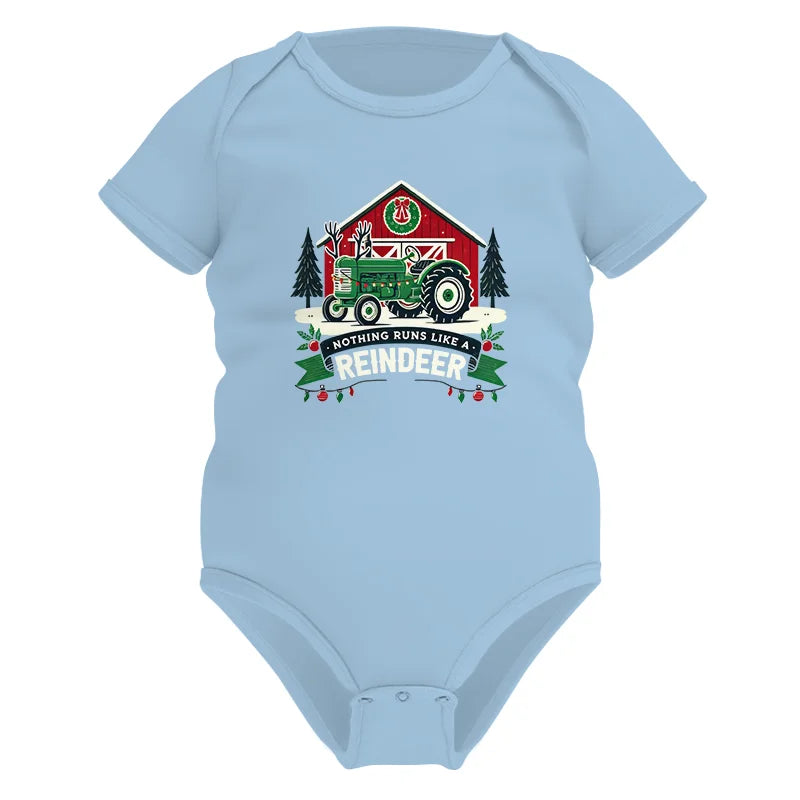 Nothing Runs Like A Reindeer 2 - Infant Fine Jersey Bodysuit