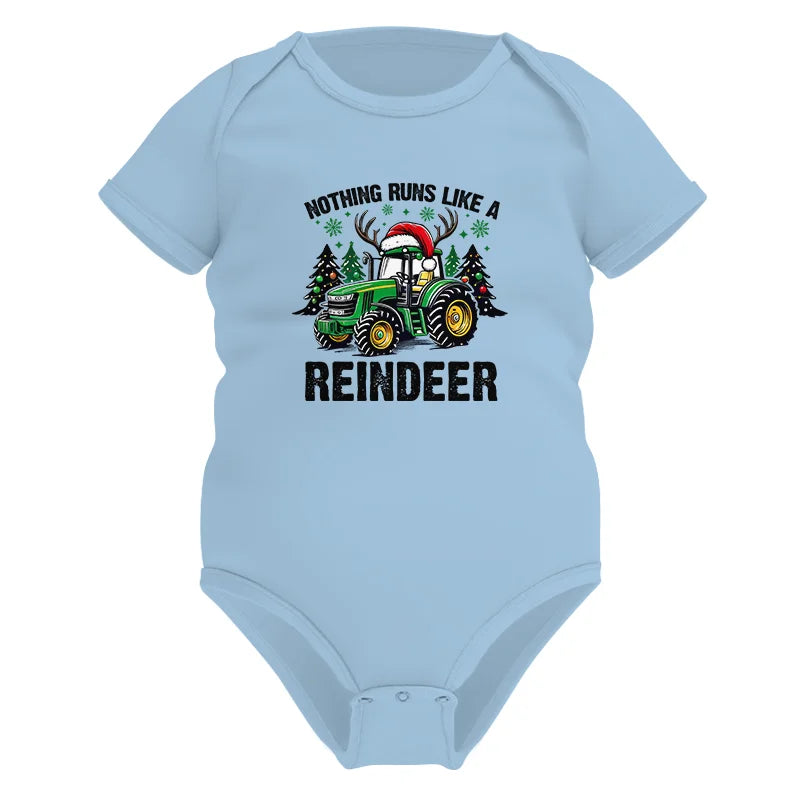 Nothing Runs Like A Reindeer 3 - Infant Fine Jersey Bodysuit