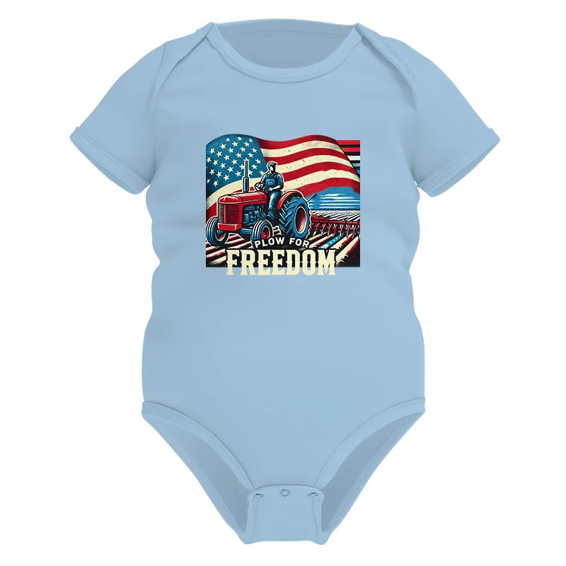 Image of Plow For Freedom 2 - Infant Fine Jersey Bodysuit