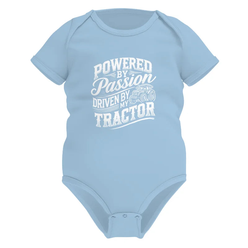 Powered By Passion Driven By My Tractor 2 - Infant Fine Jersey Bodysuit