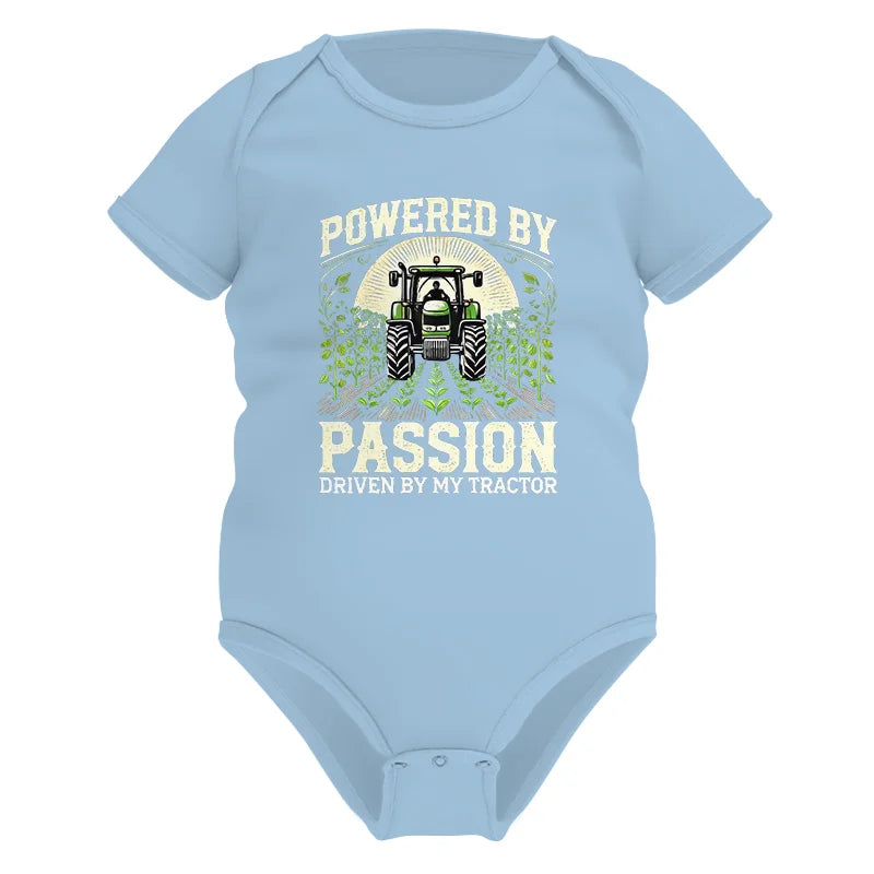 Powered By Passion Driven By My Tractor 3 - Infant Fine Jersey Bodysuit