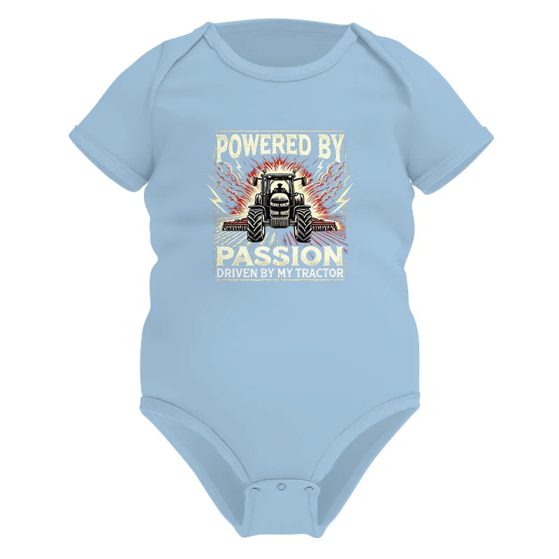 Powered By Passion Driven By My Tractor 4 - Infant Fine Jersey Bodysuit