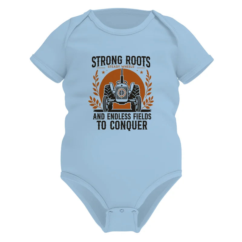 Thanksgiving Farmer Endless Fields To Conquer 4 - Infant Fine Jersey Bodysuit