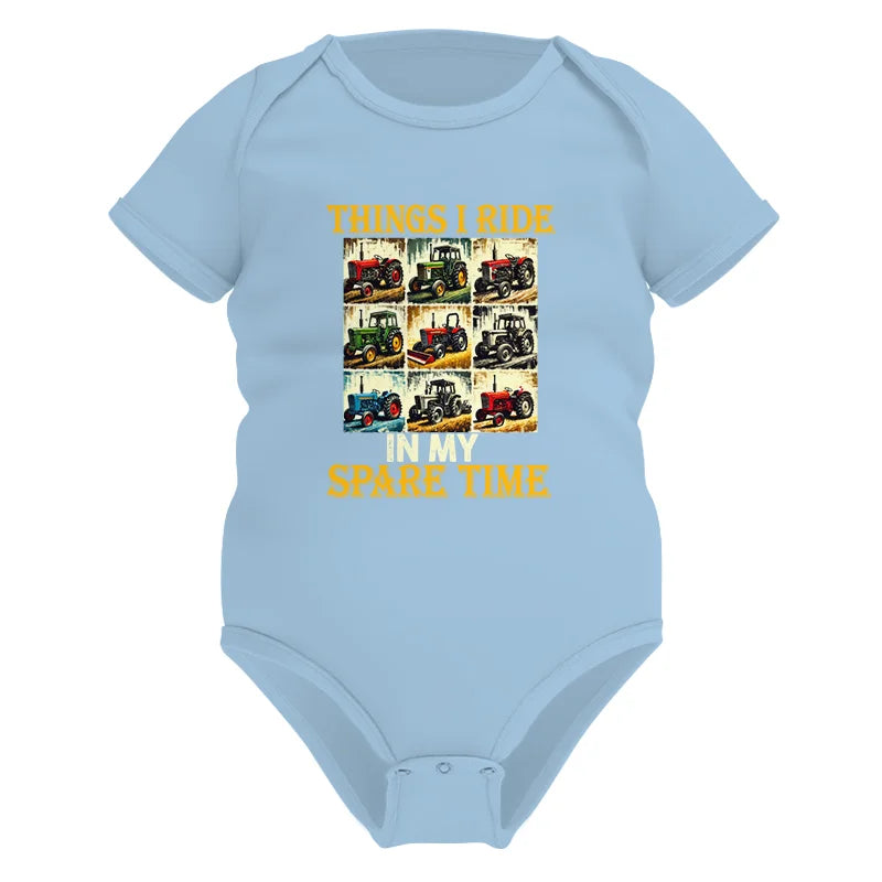 Things I Ride In My Spare Time 2 - Infant Fine Jersey Bodysuit