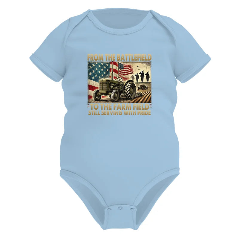 Veteran Farmer From The Battlefield To The Farm Field 1 - Infant Fine Jersey Bodysuit