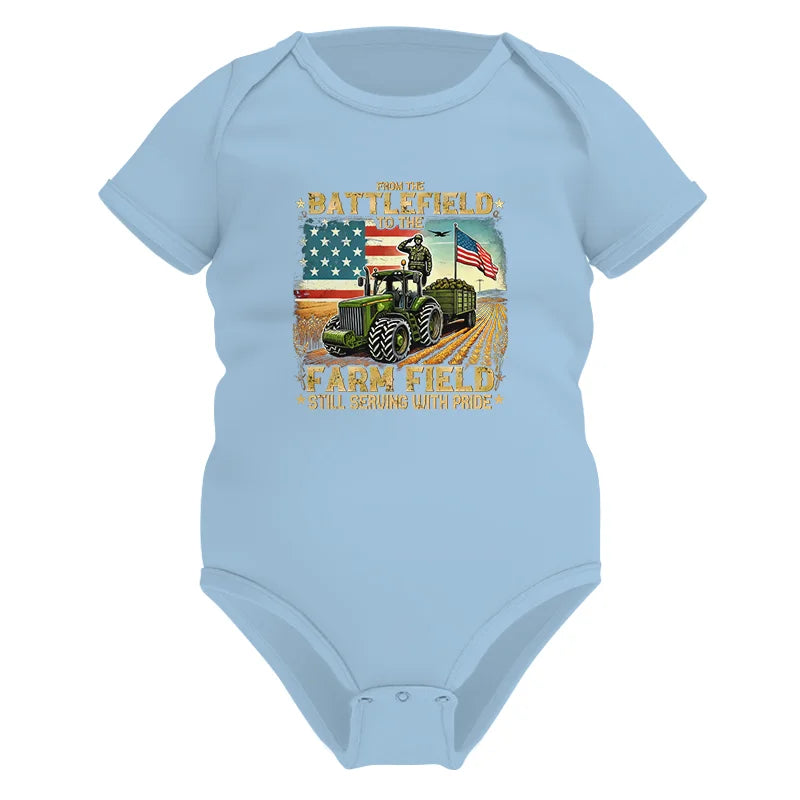 Veteran Farmer From The Battlefield To The Farm Field 2 - Infant Fine Jersey Bodysuit