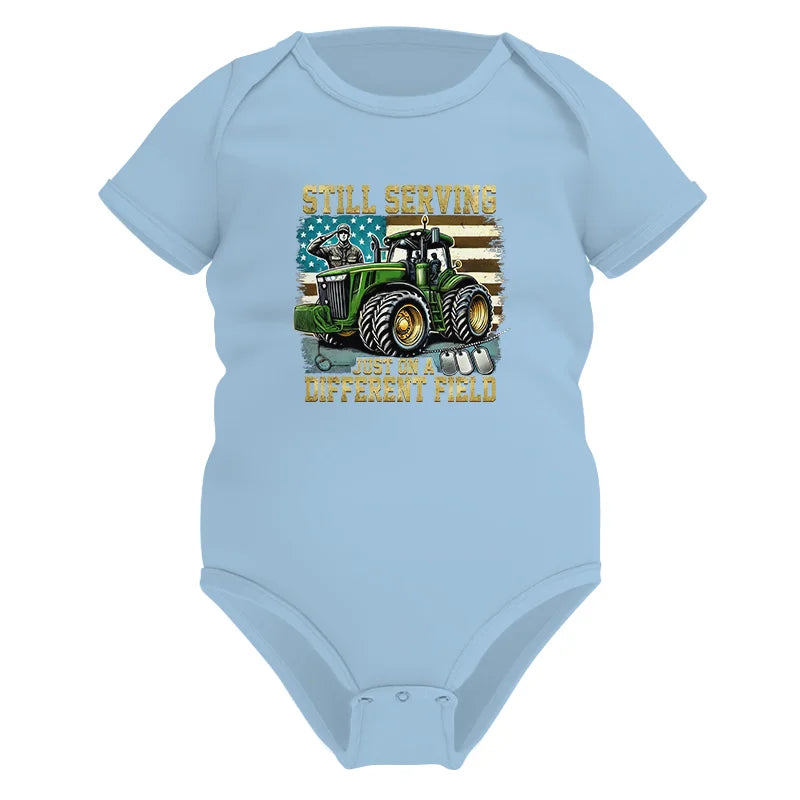 Veteran Farmer Still Serving 3 - Infant Fine Jersey Bodysuit