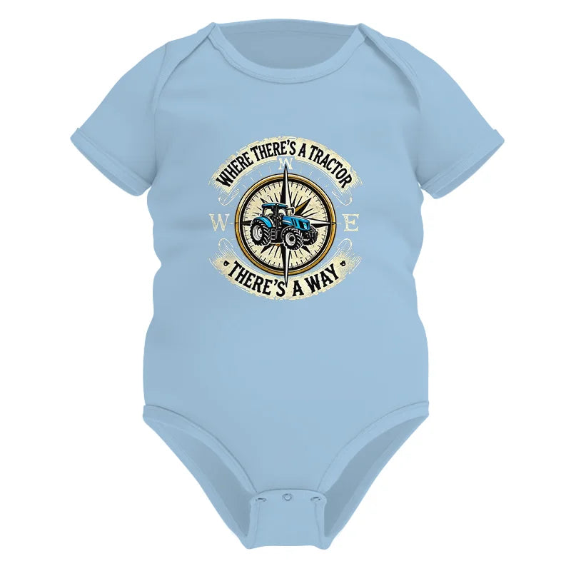 Where There's A Tractor There's A Way - Infant Fine Jersey Bodysuit