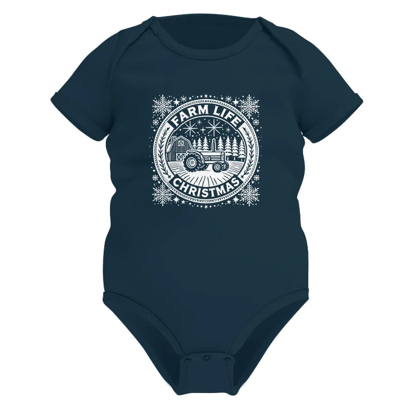 Image of Farm Life Christmas 2 - Infant Fine Jersey Bodysuit