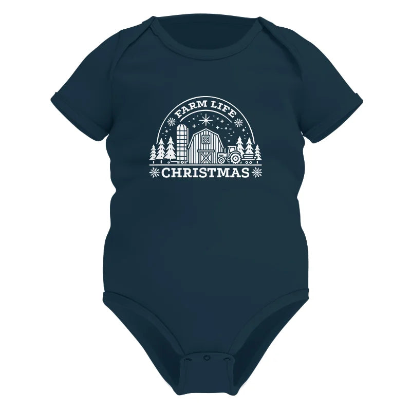 Image of Farm Life Christmas 4 - Infant Fine Jersey Bodysuit