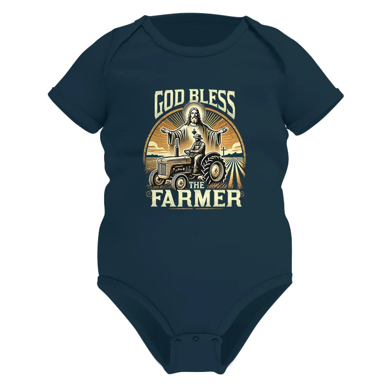 Image of God Bless The Farmer 1 - Infant Fine Jersey Bodysuit