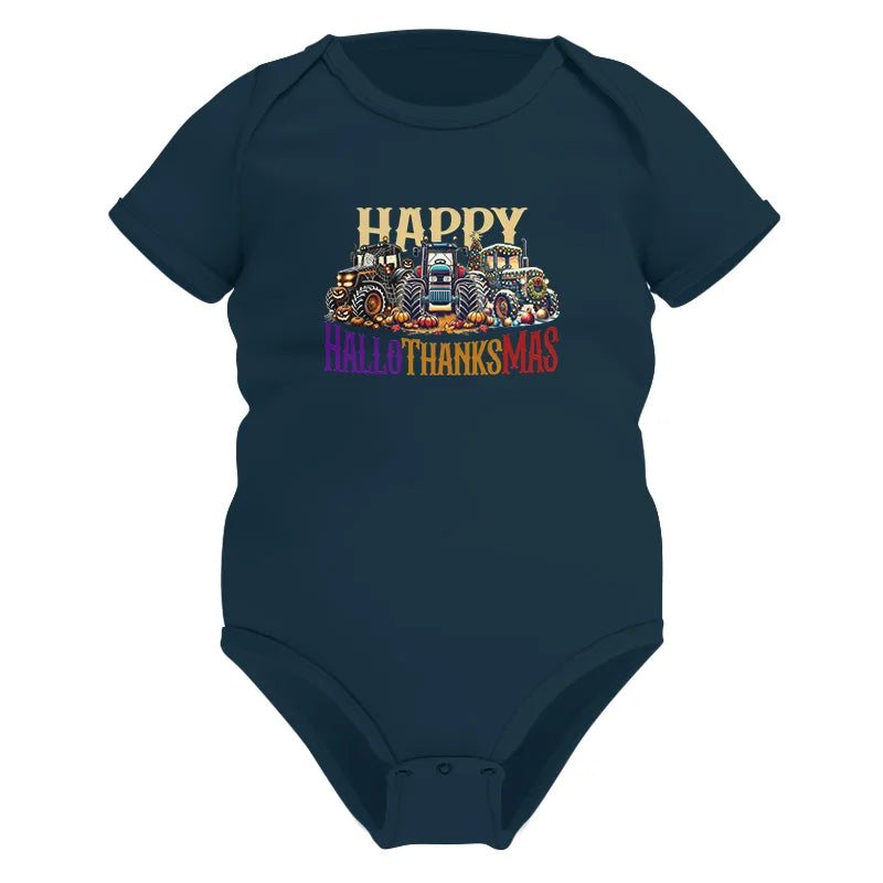 Happy HalloThanksMas - Infant Fine Jersey Bodysuit