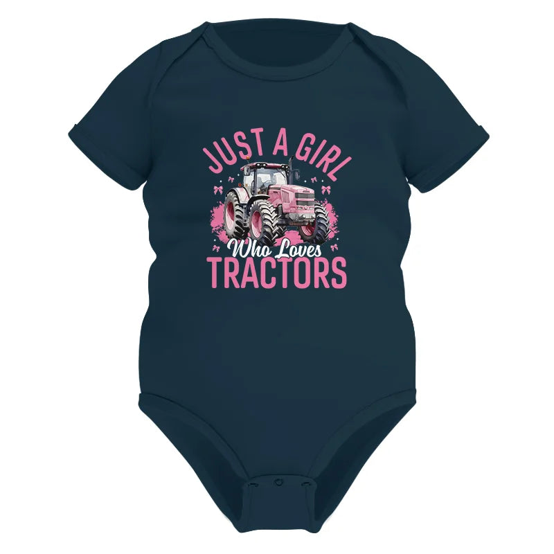 Just A Girl Who Loves Tractors 2 - Infant Fine Jersey Bodysuit