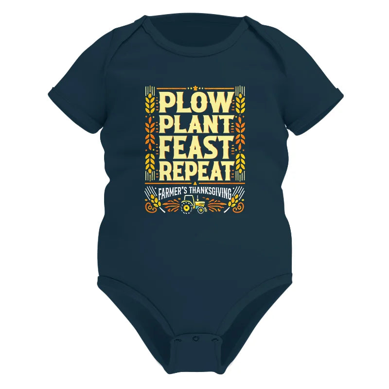 Image of Plow Plant Feast Repeat - Infant Fine Jersey Bodysuit