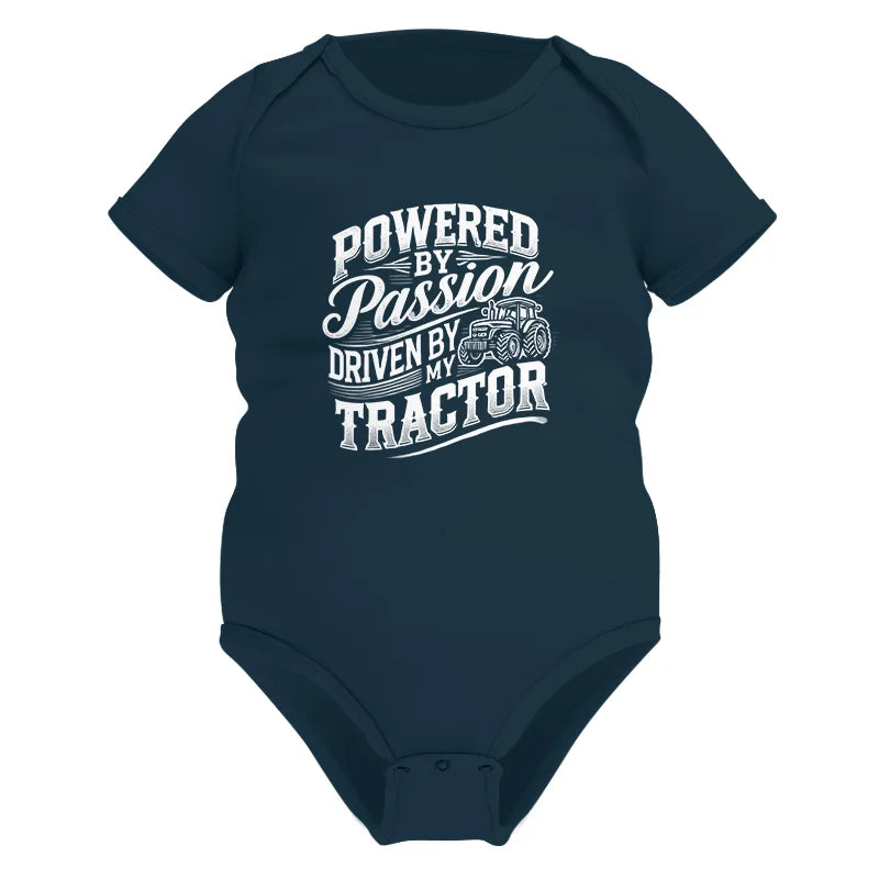 Powered By Passion Driven By My Tractor 2 - Infant Fine Jersey Bodysuit