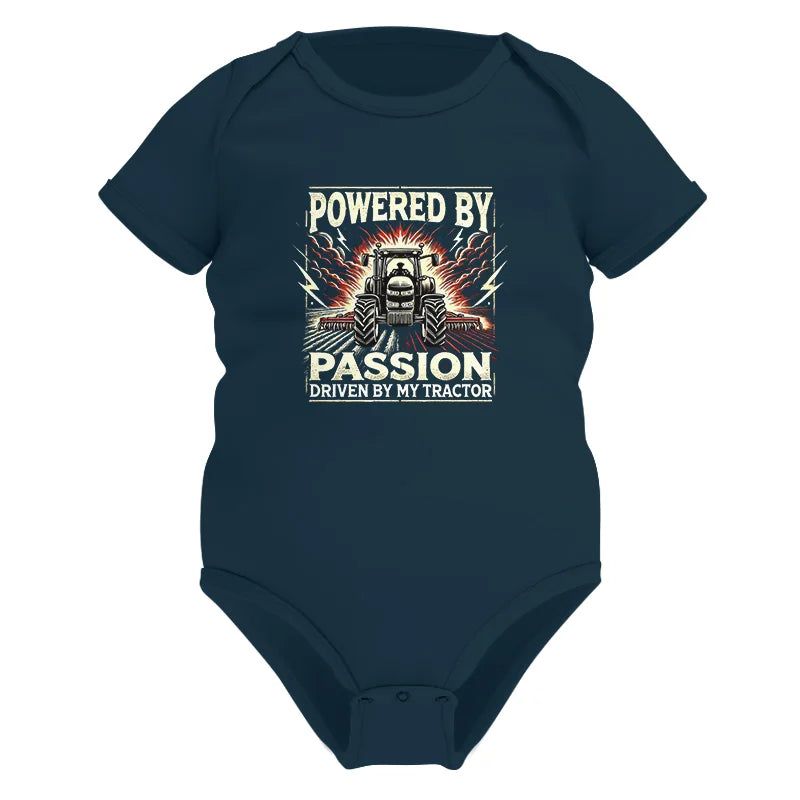 Powered By Passion Driven By My Tractor 4 - Infant Fine Jersey Bodysuit