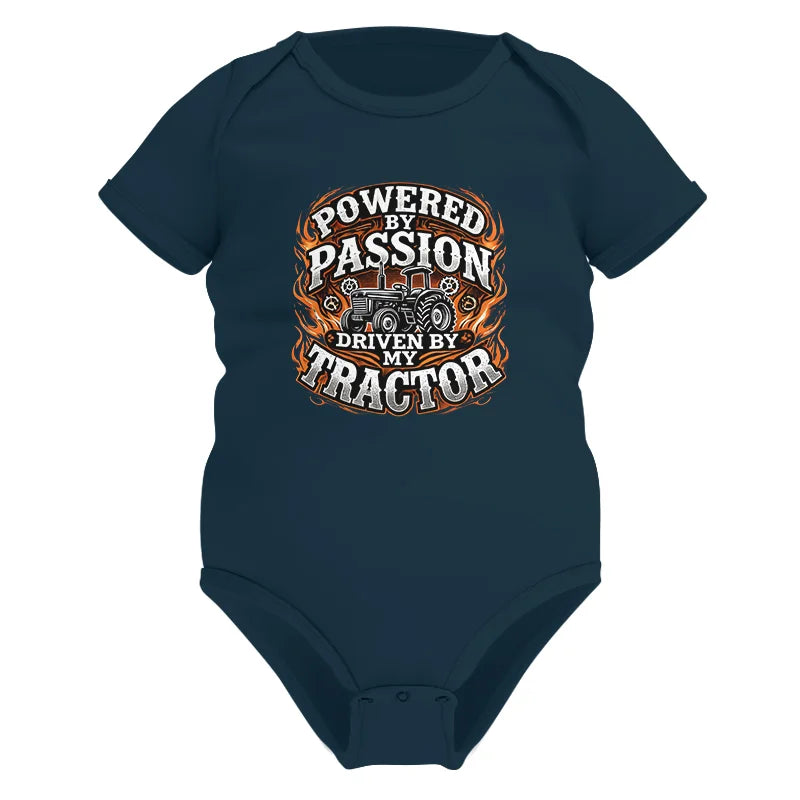 Powered By Passion Driven By My Tractor 5 - Infant Fine Jersey Bodysuit