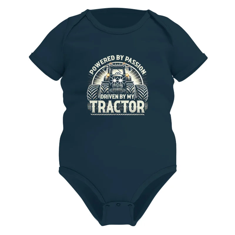 Powered By Passion Driven By My Tractor 6 - Infant Fine Jersey Bodysuit