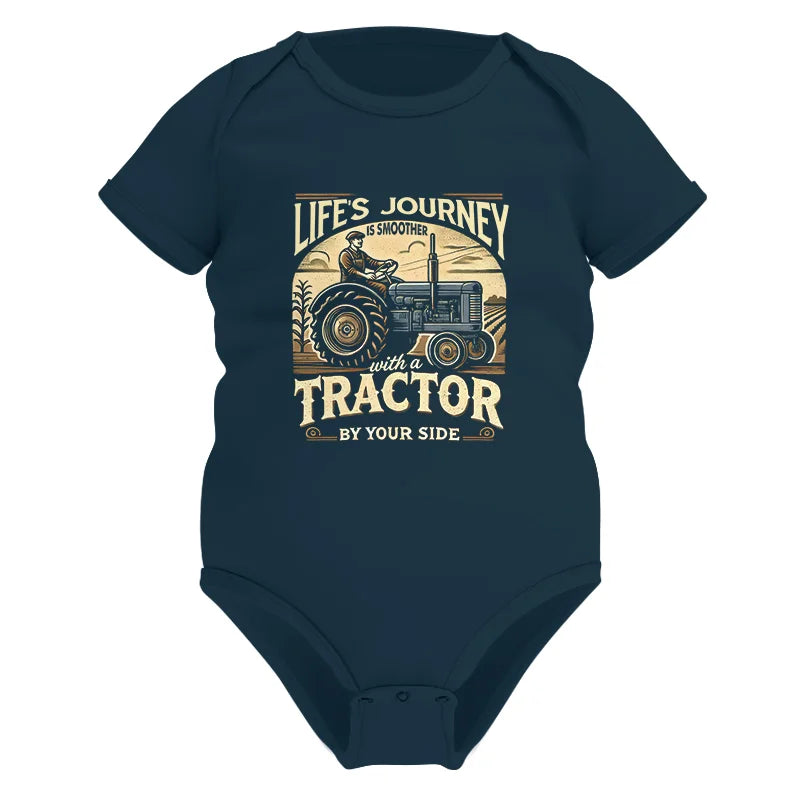 Image of Smoother With A Tractor By Your Side - Infant Fine Jersey Bodysuit