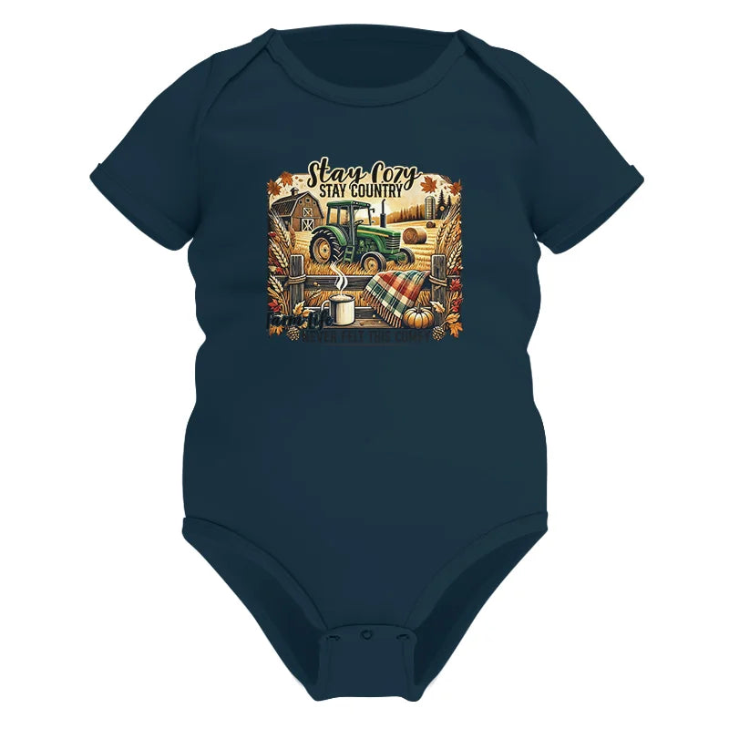 Stay Cozy_Stay Country_Farm Life Never Felt This Comfy 2 - Infant Fine Jersey Bodysuit