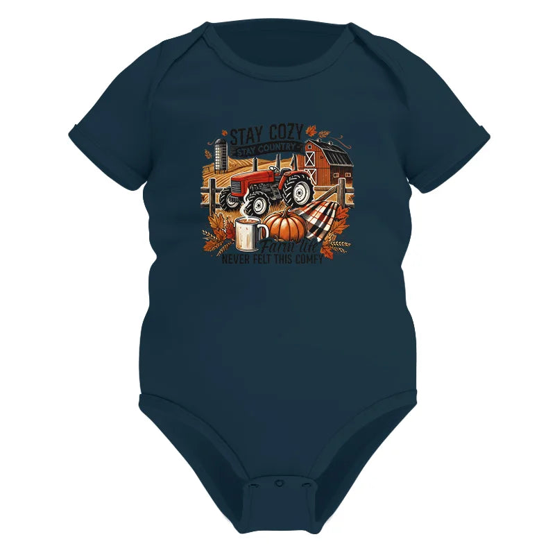 Stay Cozy_Stay Country_Farm Life Never Felt This Comfy - Infant Fine Jersey Bodysuit