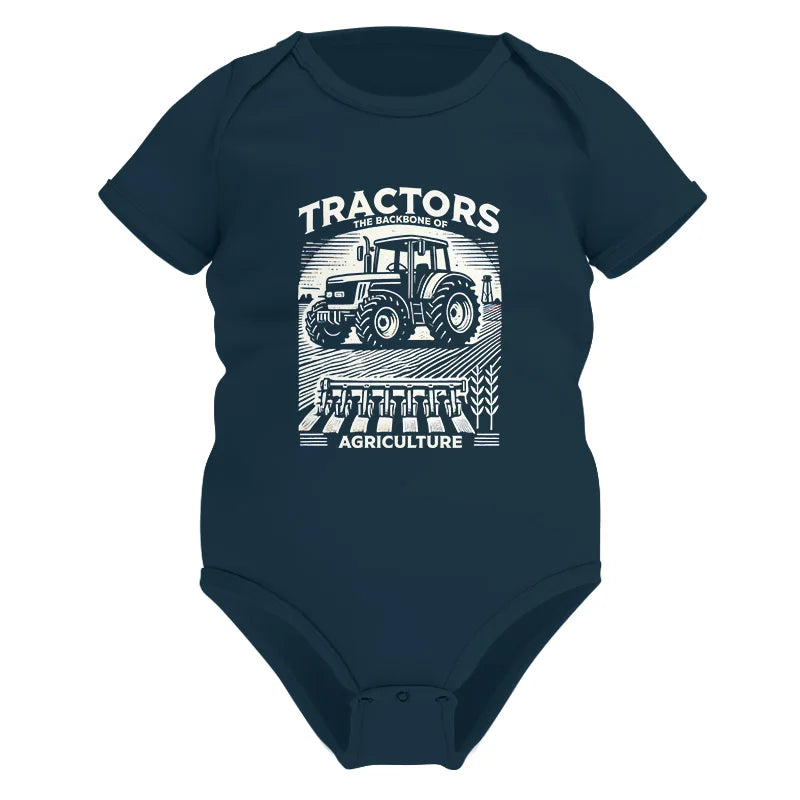 Image of Tractors The Backbone Of Agriculture - Infant Fine Jersey Bodysuit