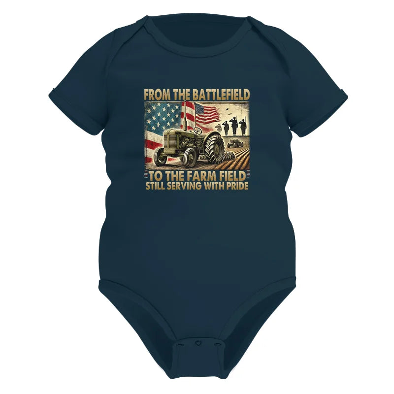 Veteran Farmer From The Battlefield To The Farm Field 1 - Infant Fine Jersey Bodysuit