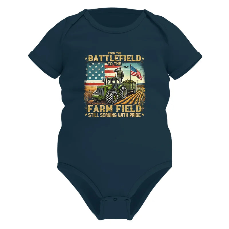 Veteran Farmer From The Battlefield To The Farm Field 2 - Infant Fine Jersey Bodysuit