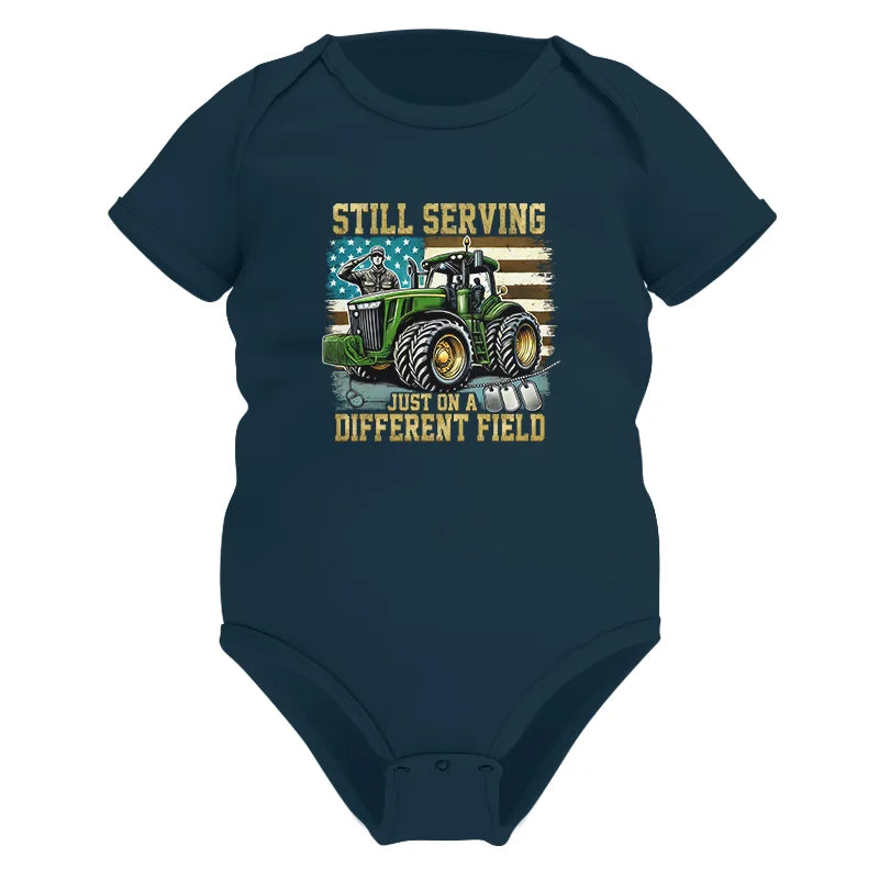 Veteran Farmer Still Serving 3 - Infant Fine Jersey Bodysuit