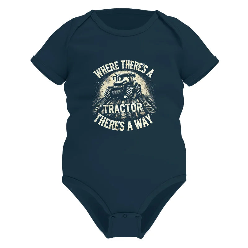 Image of Where There's A Tractor There's A Way 3 - Infant Fine Jersey Bodysuit