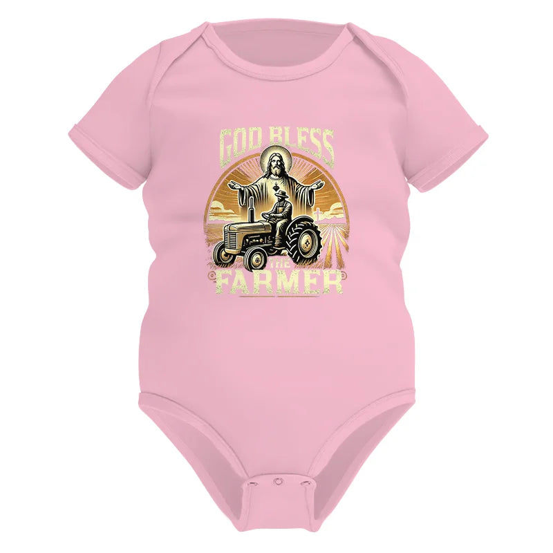 Image of God Bless The Farmer 1 - Infant Fine Jersey Bodysuit