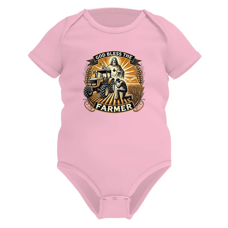 God Bless The Farmer 2 - Infant Fine Jersey Bodysuit