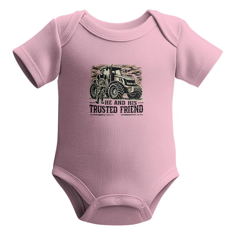 He and His Trusted Friend - Infant Fine Jersey Bodysuit