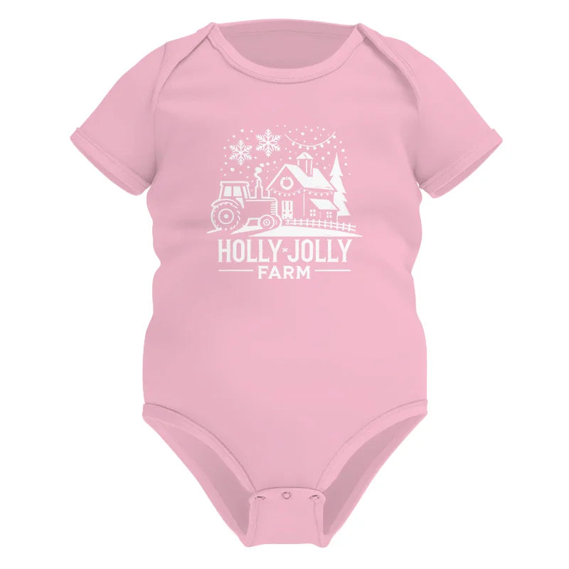 Image of Holly Jolly 3 - Infant Fine Jersey Bodysuit