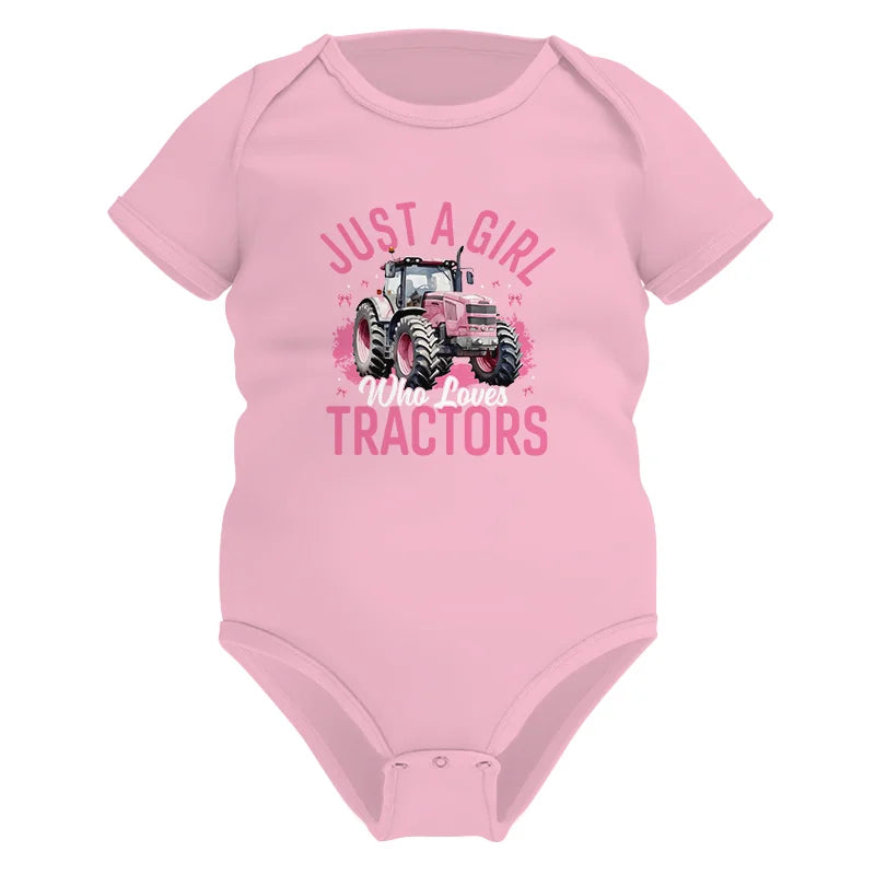 Just A Girl Who Loves Tractors 2 - Infant Fine Jersey Bodysuit