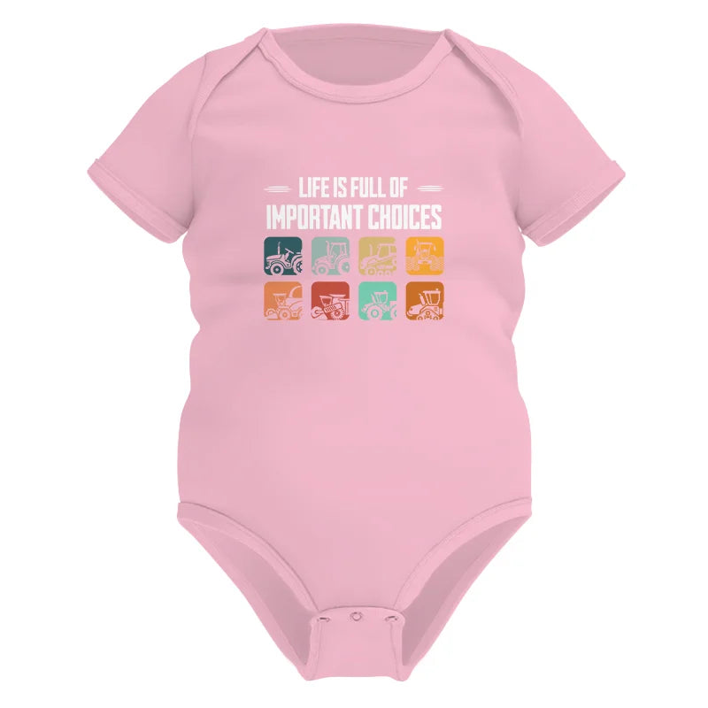 Image of Life Is Full Important Choices 36 - Infant Fine Jersey Bodysuit