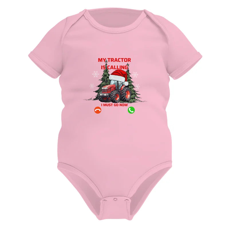 Image of My Tractor Is Calling 2 - Infant Fine Jersey Bodysuit