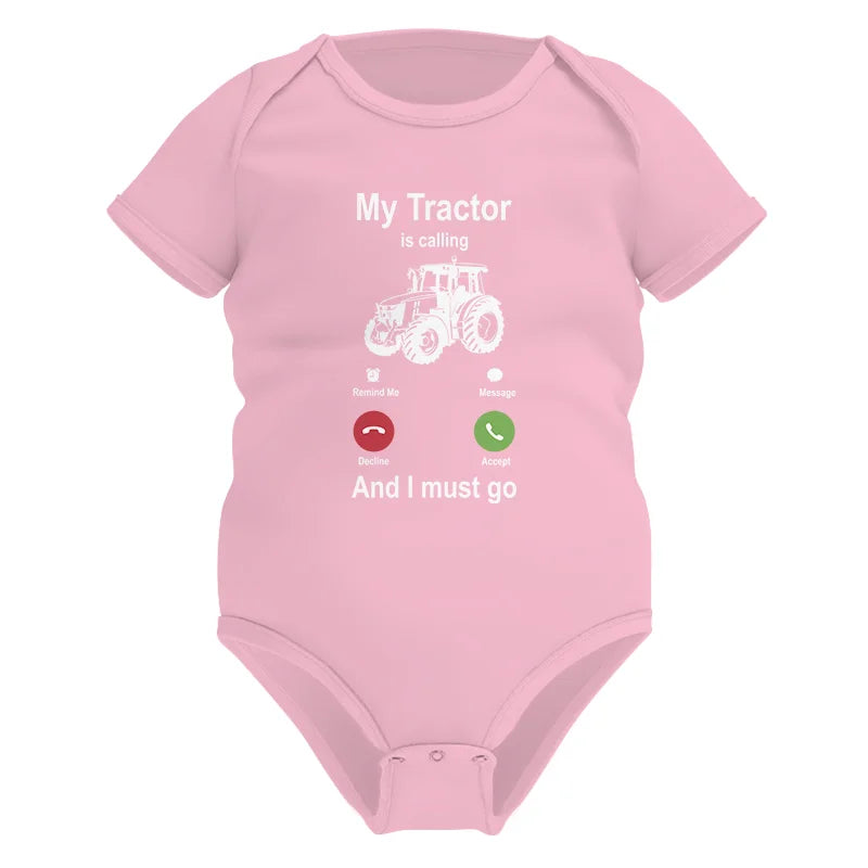 My Tractor Is Calling - Infant Fine Jersey Bodysuit