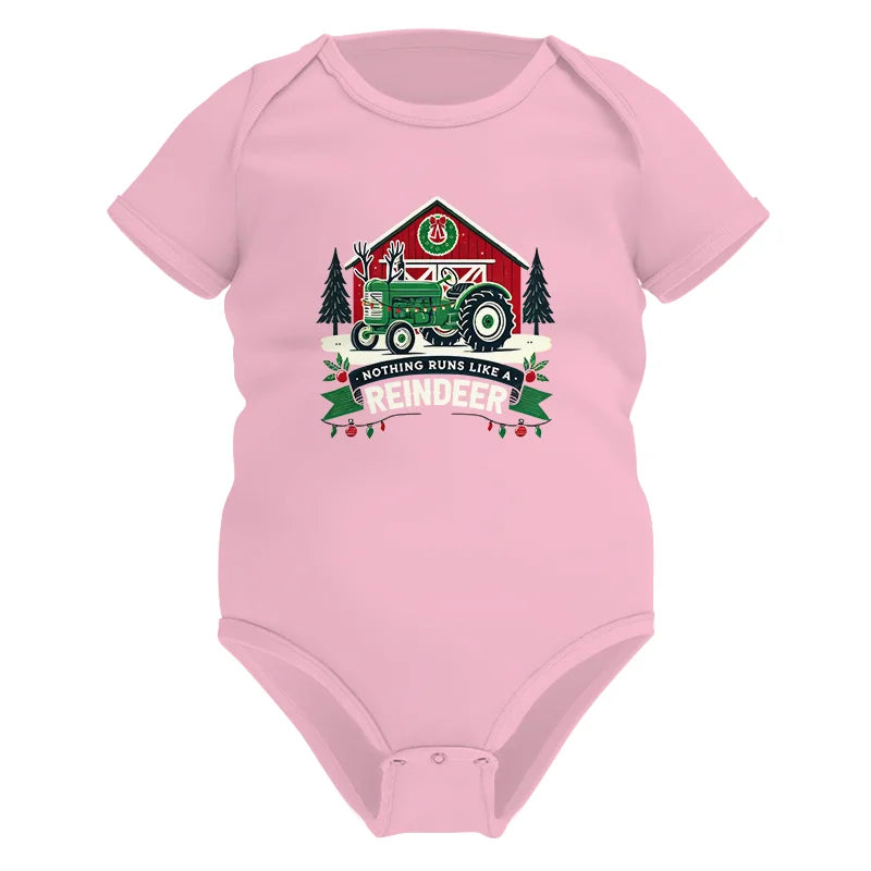 Nothing Runs Like A Reindeer 2 - Infant Fine Jersey Bodysuit