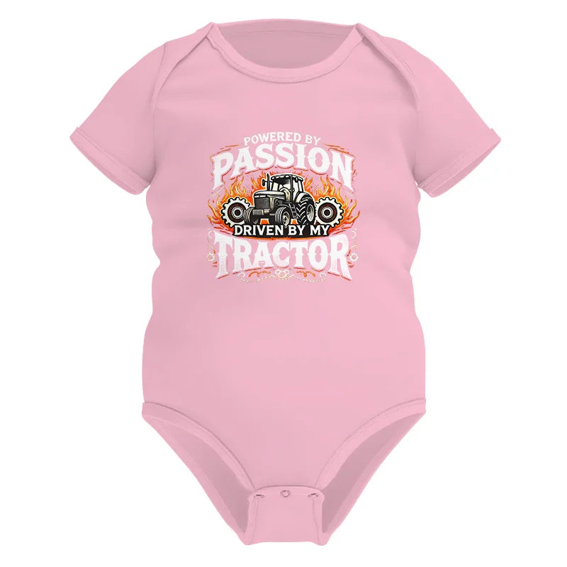 Powered By Passion Driven By My Tractor 1 - Infant Fine Jersey Bodysuit