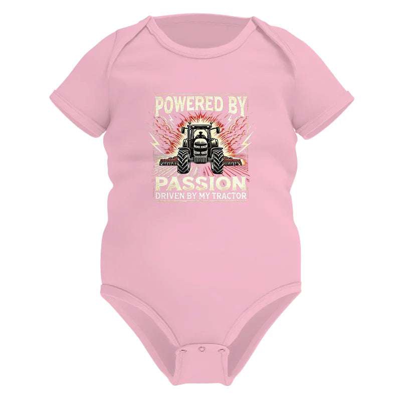 Powered By Passion Driven By My Tractor 4 - Infant Fine Jersey Bodysuit