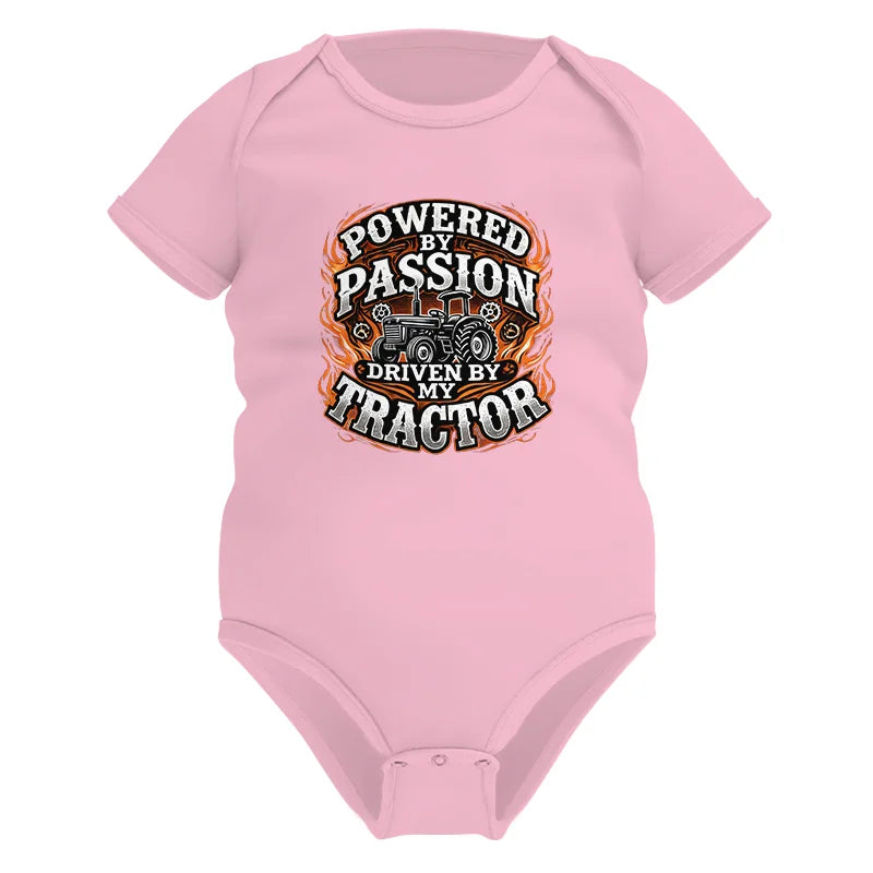 Powered By Passion Driven By My Tractor 5 - Infant Fine Jersey Bodysuit