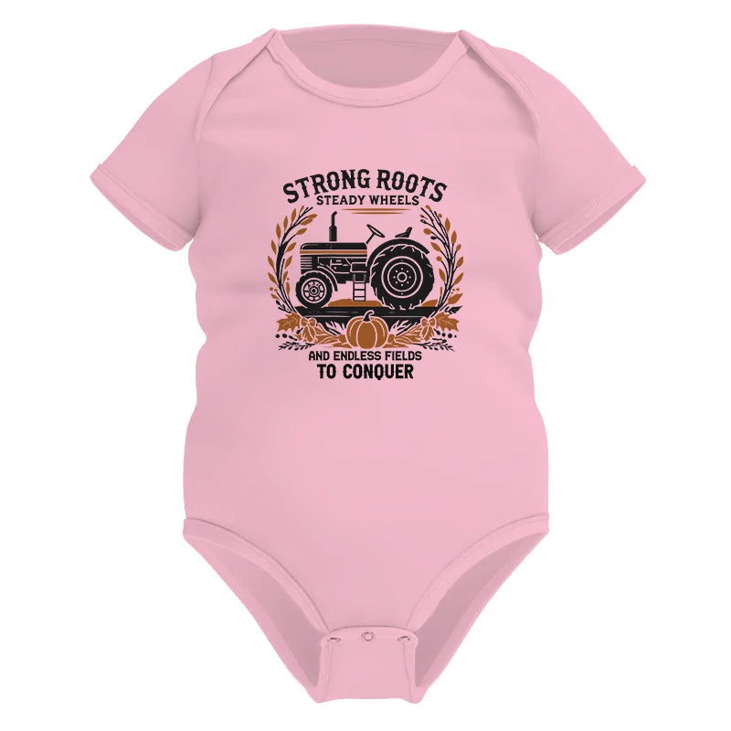 Thanksgiving Farmer Endless Fields To Conquer 3 - Infant Fine Jersey Bodysuit